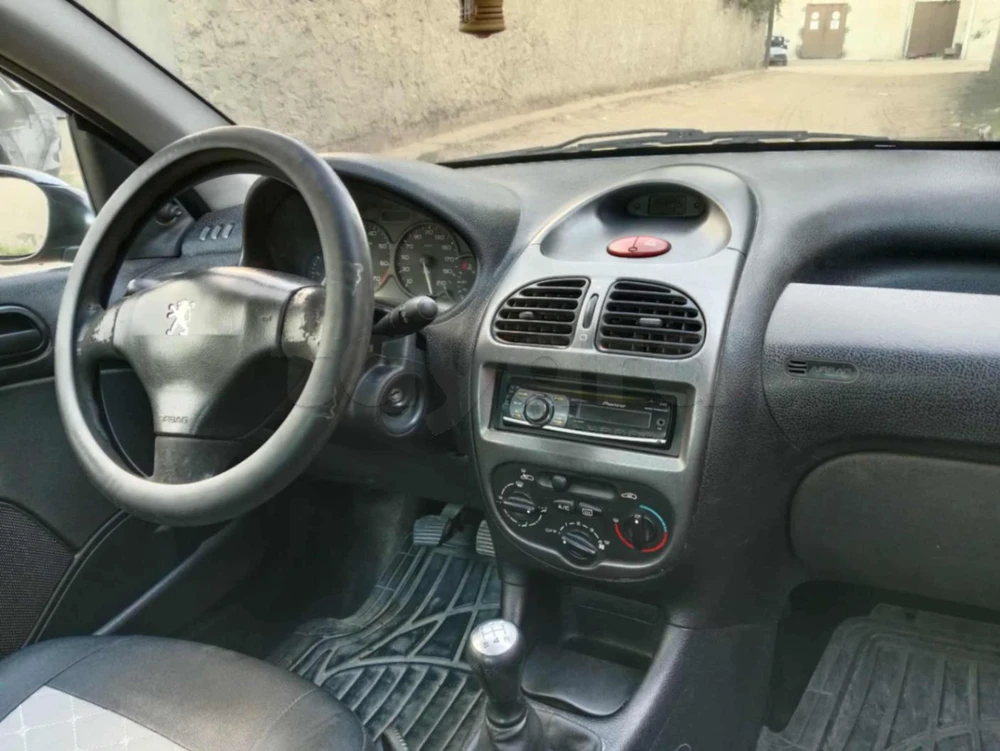 Carte voiture Peugeot 206