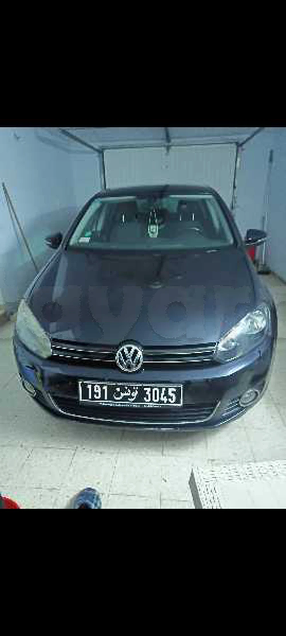 Carte voiture Volkswagen Golf