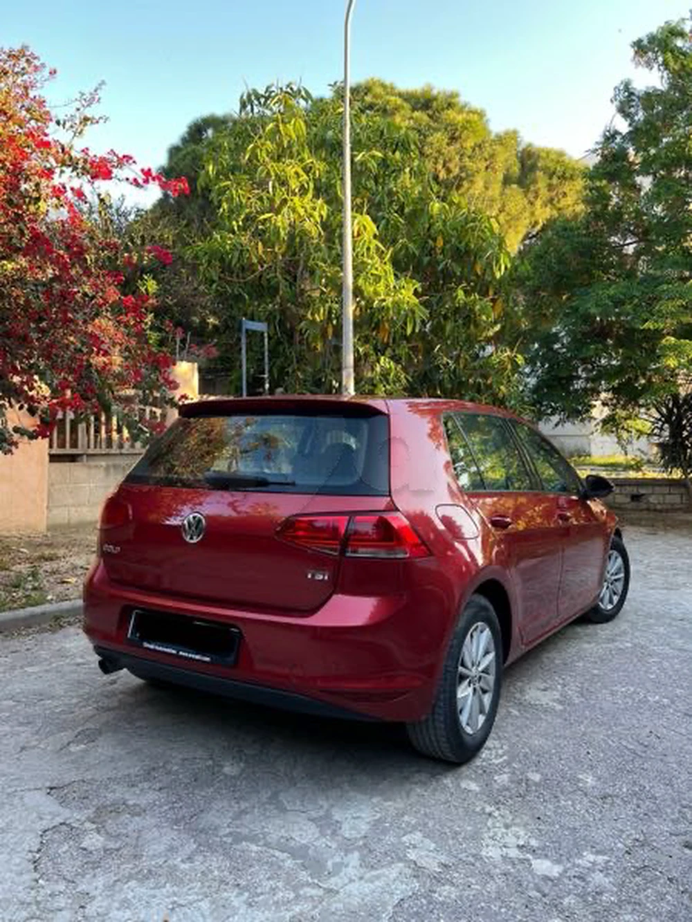 Carte voiture Volkswagen Golf