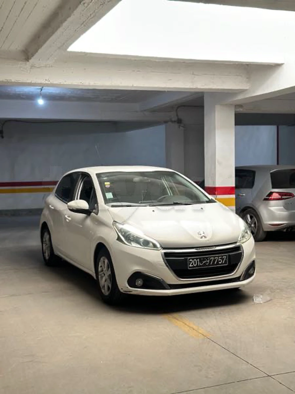 Carte voiture Peugeot 208
