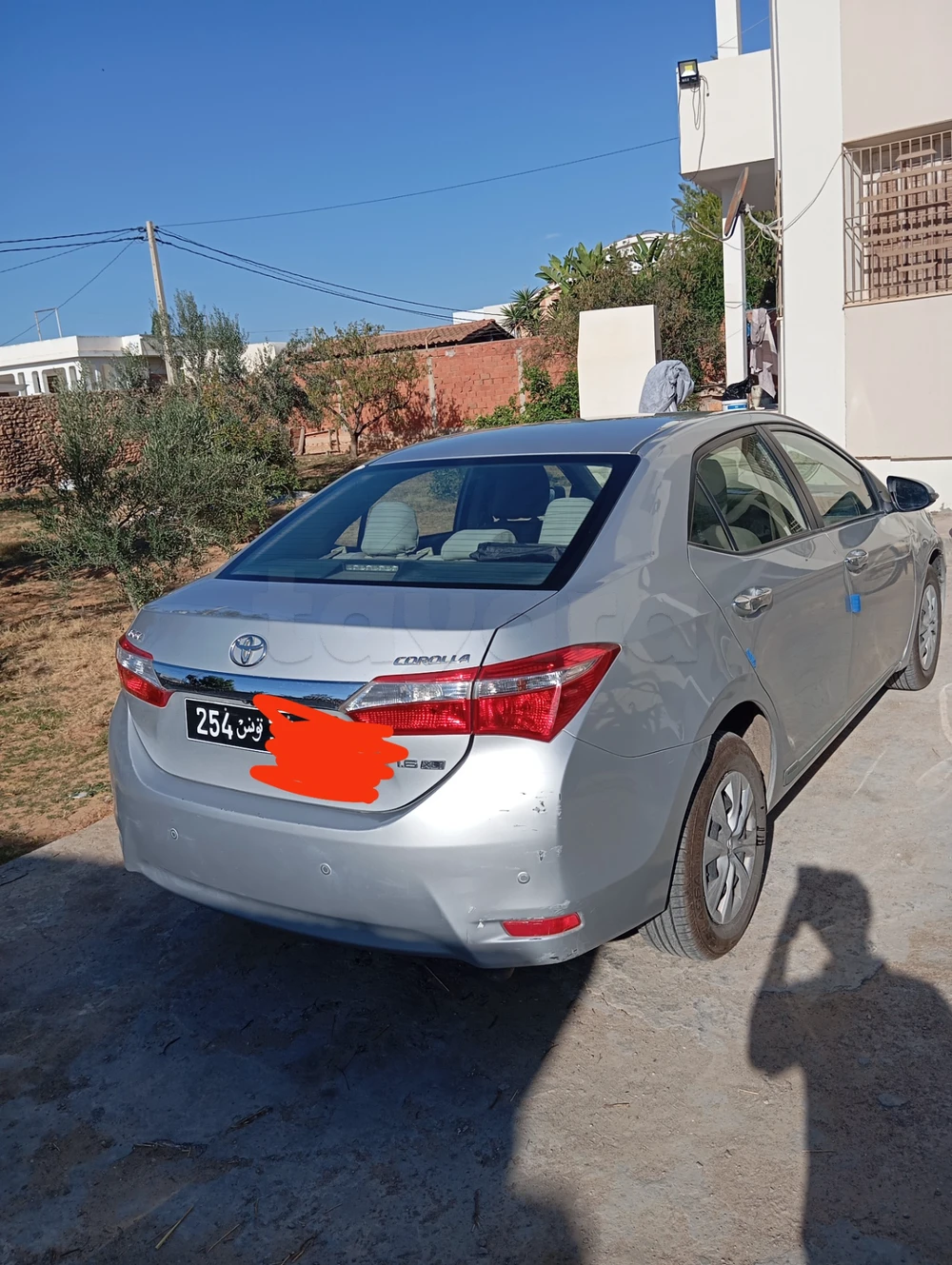 Carte voiture Toyota Corolla