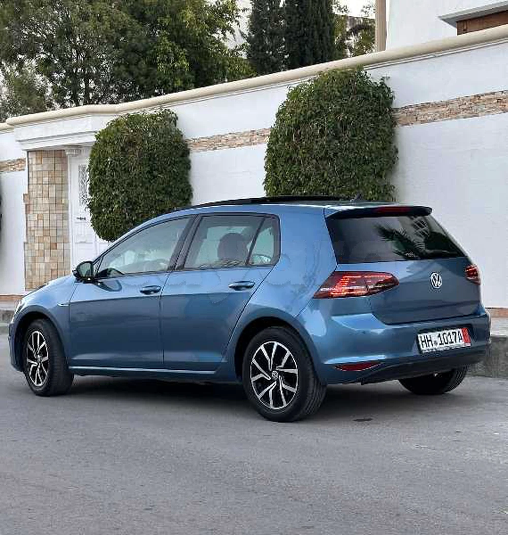 Carte voiture Volkswagen Golf 7