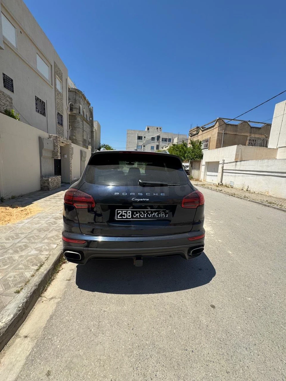 Carte voiture Porsche Cayenne