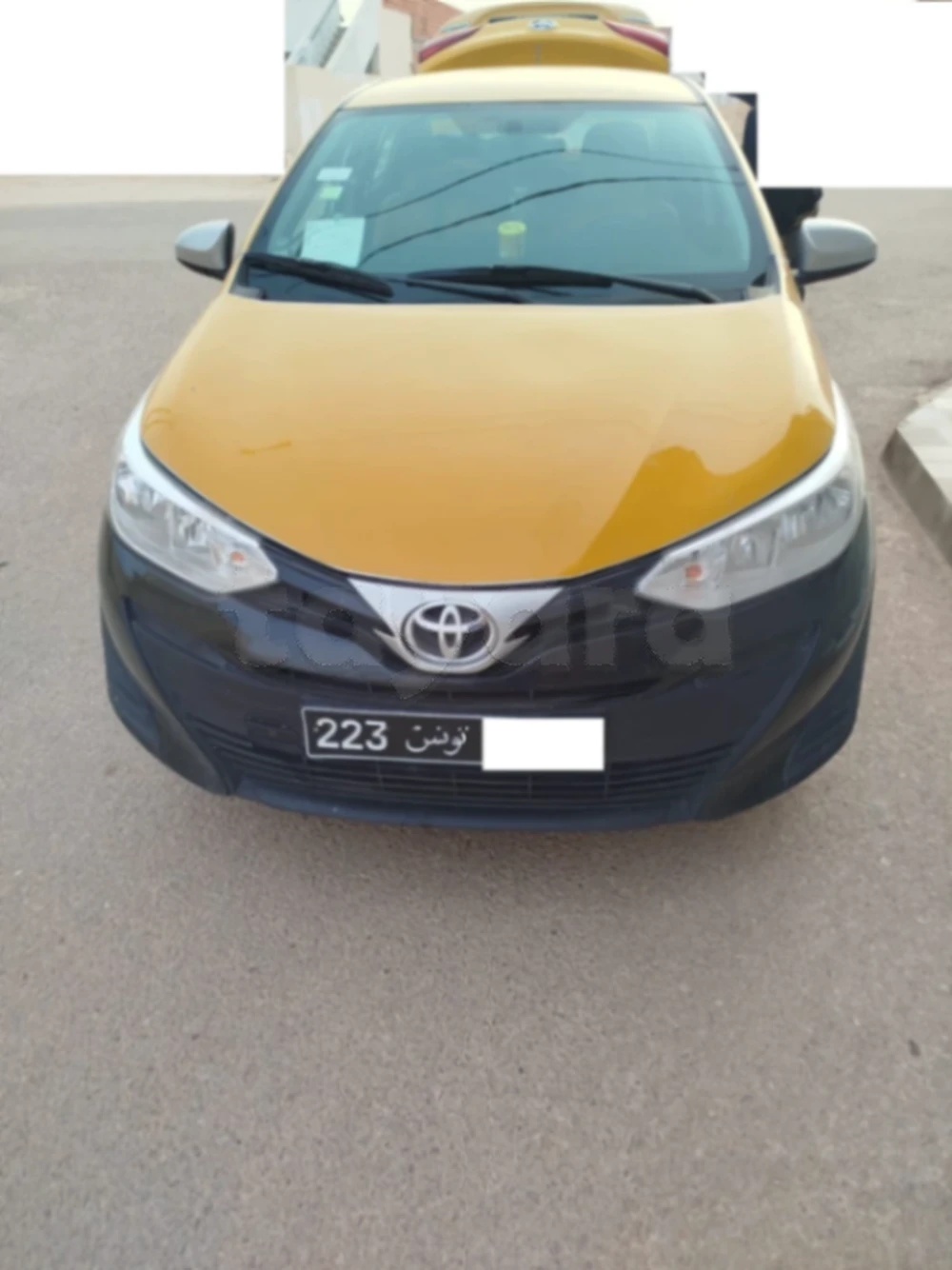 Carte voiture Toyota Yaris Verso