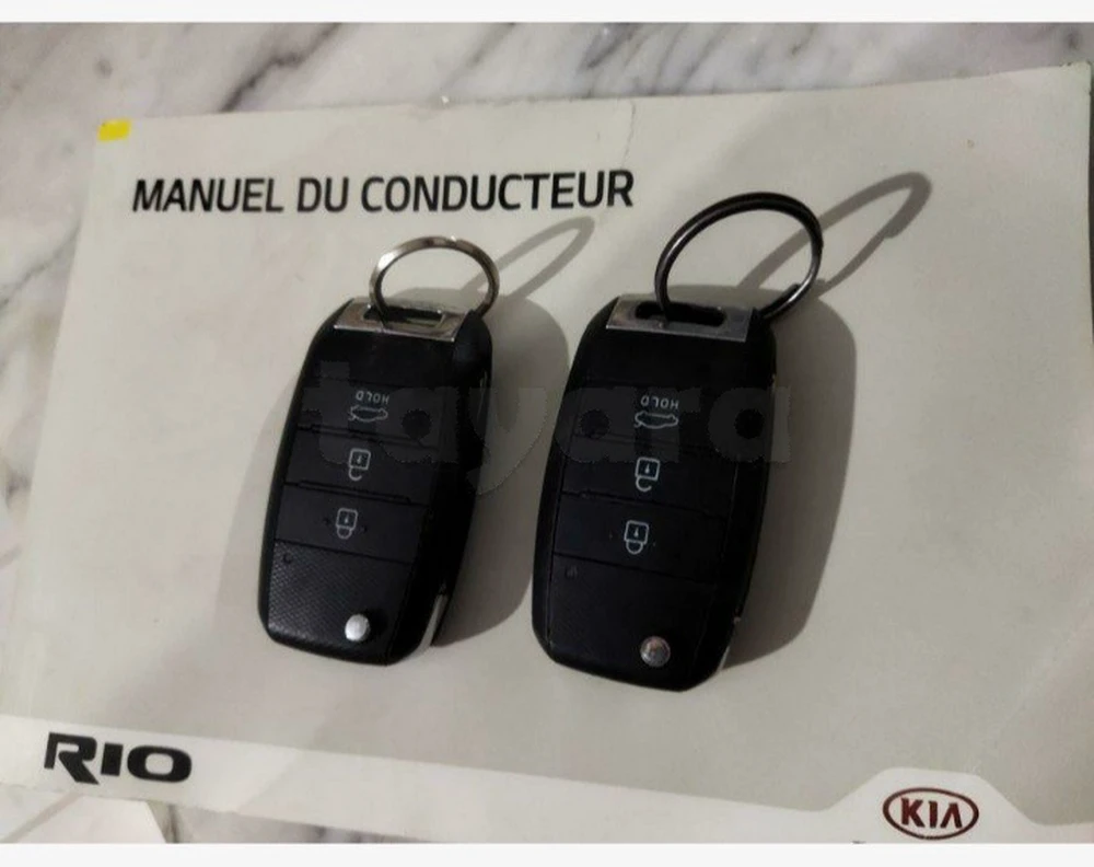 Carte voiture Kia Rio