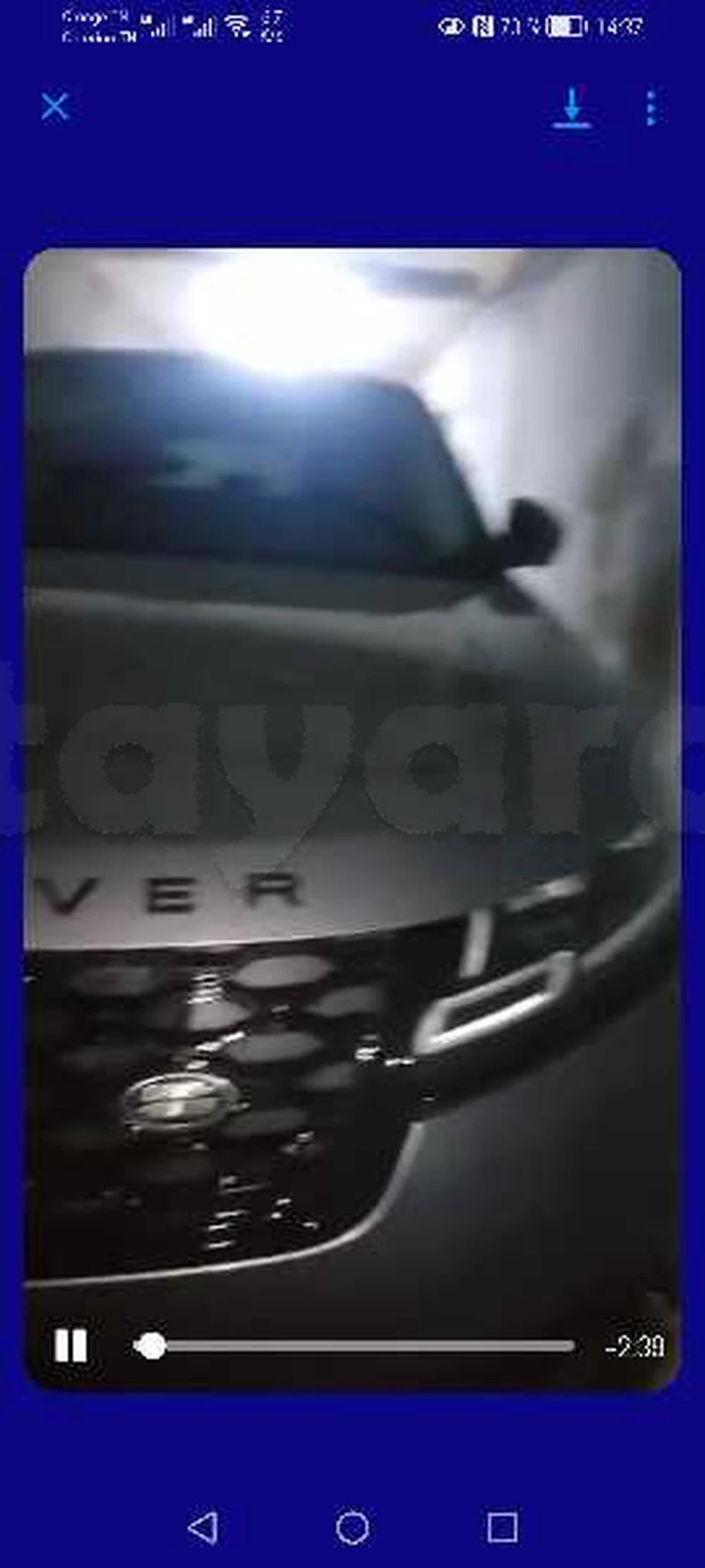 Carte voiture Land Rover Range Rover Evoque