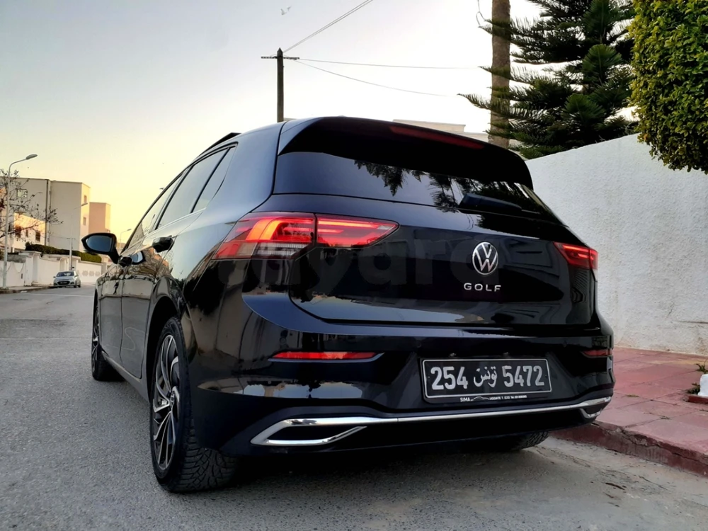 Carte voiture Volkswagen Golf 8