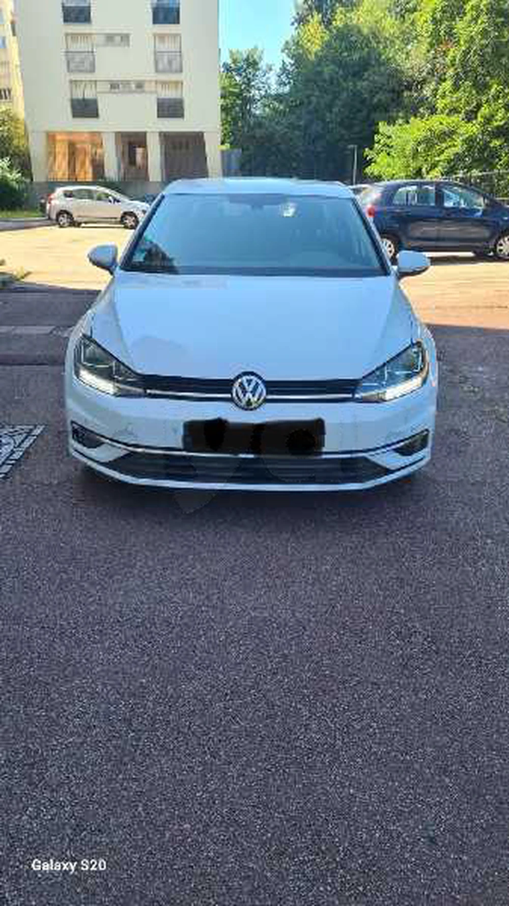 Carte voiture Volkswagen Golf 7