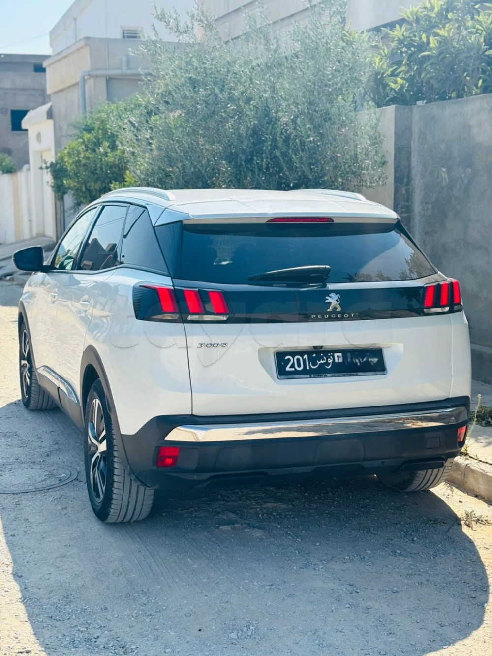 Carte voiture Peugeot 3008