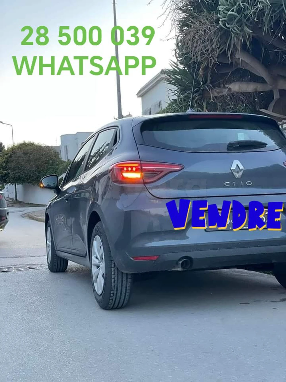 Carte voiture Renault Clio