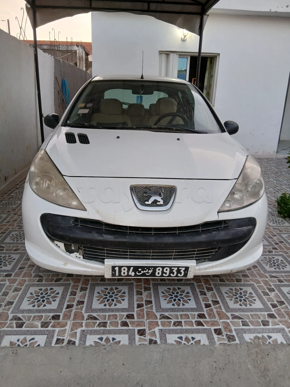 Carte voiture Peugeot 206+
