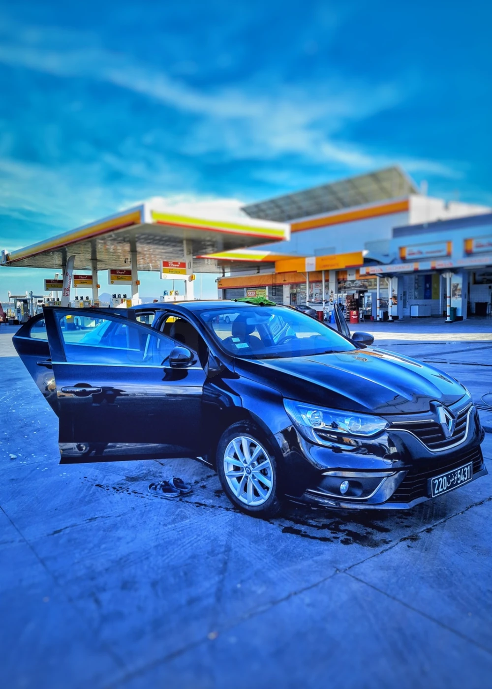 Carte voiture Renault Megane