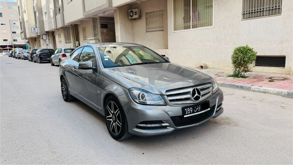 Carte voiture Mercedes-Benz Classe C Coupe