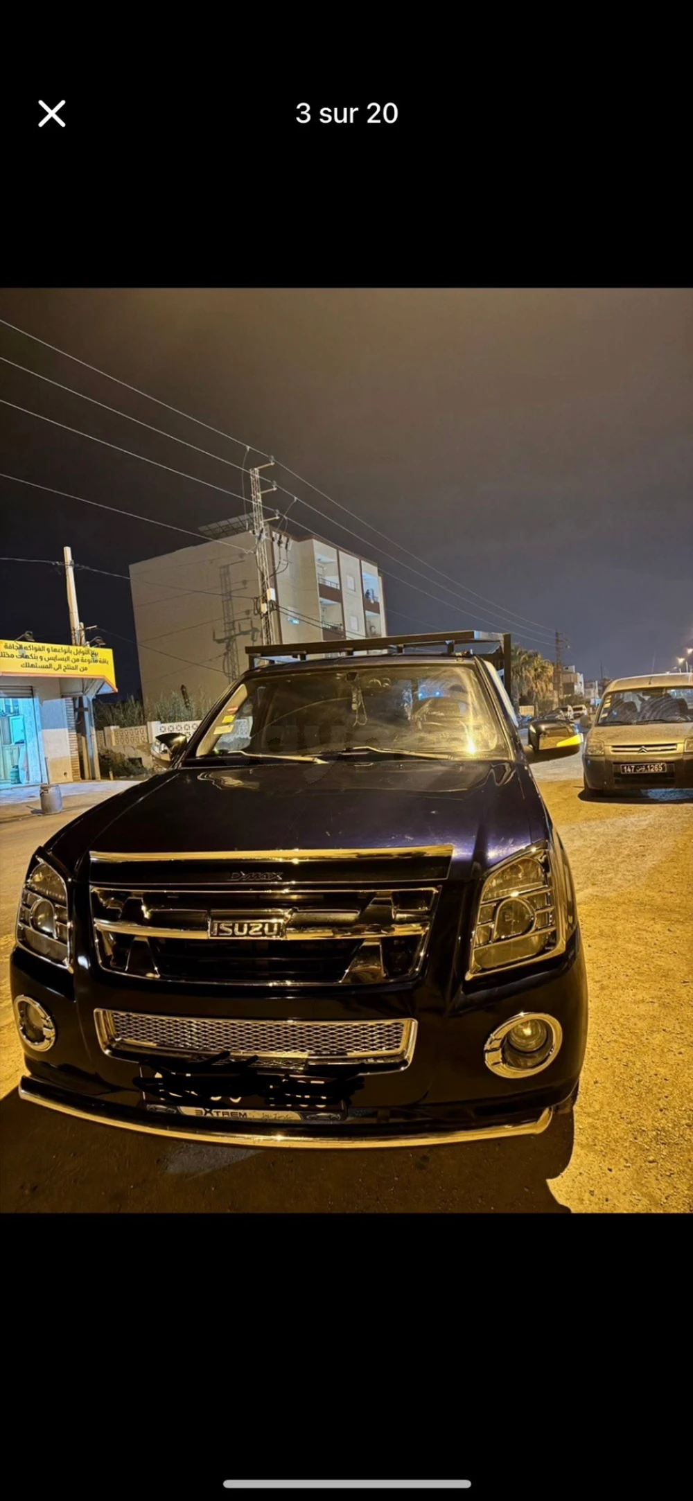 Carte voiture Isuzu D-Max