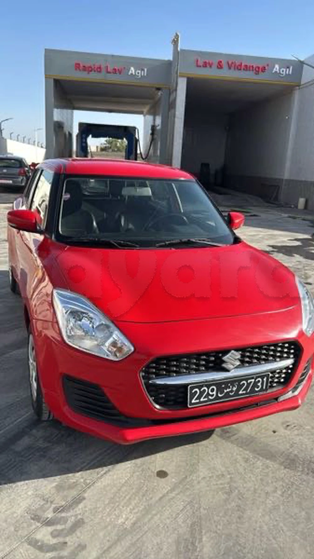 Carte voiture Suzuki Swift