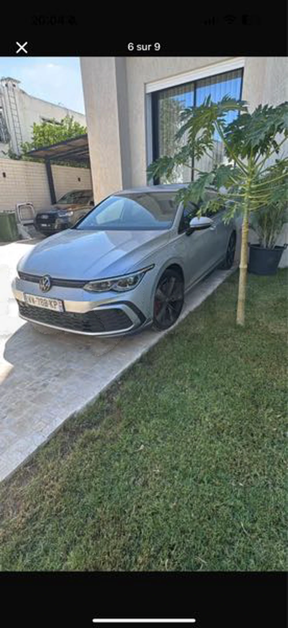 Carte voiture Volkswagen Golf