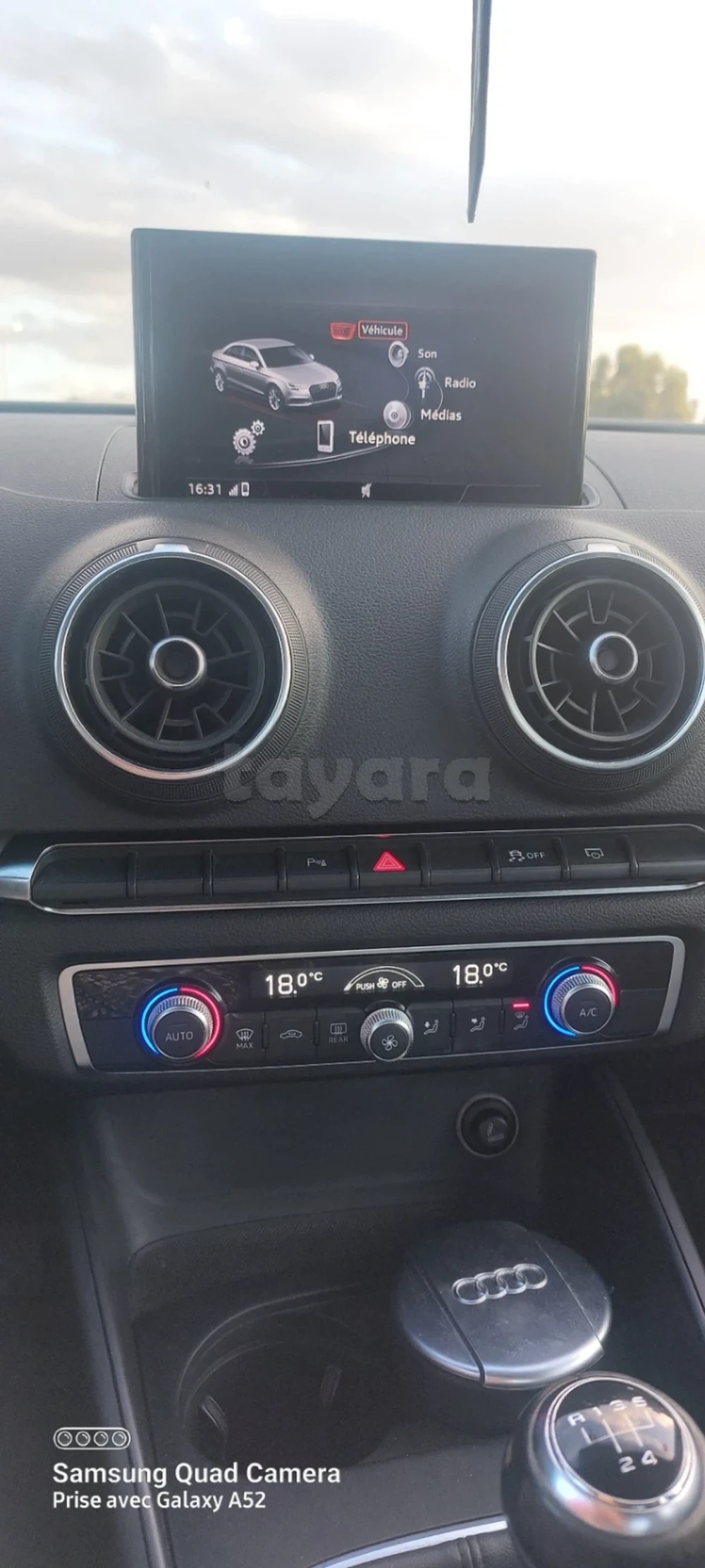 Carte voiture Audi A3