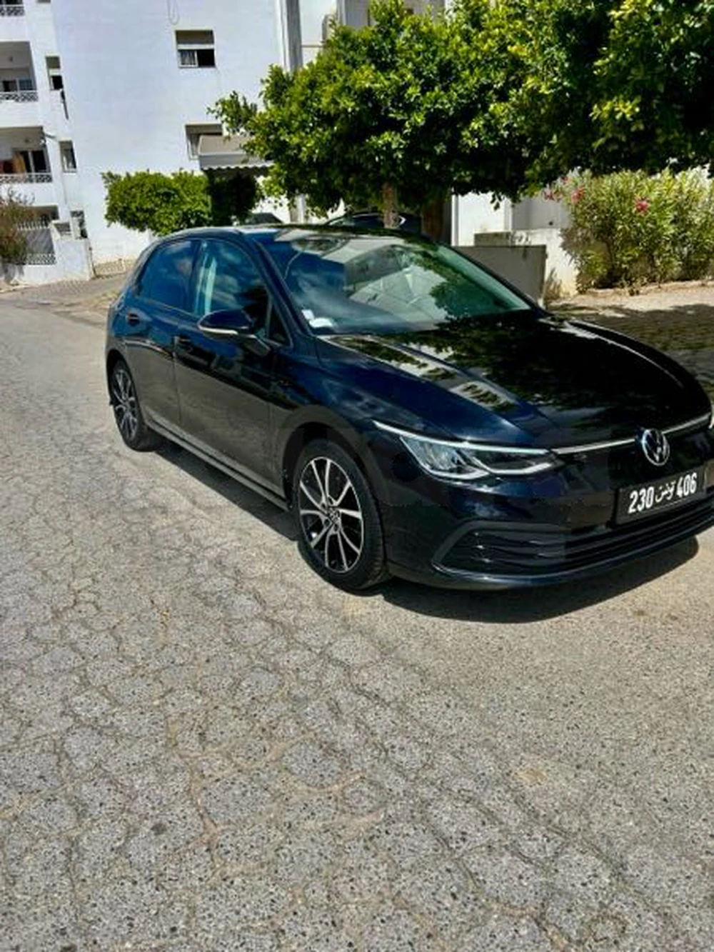 Carte voiture Volkswagen Golf 8