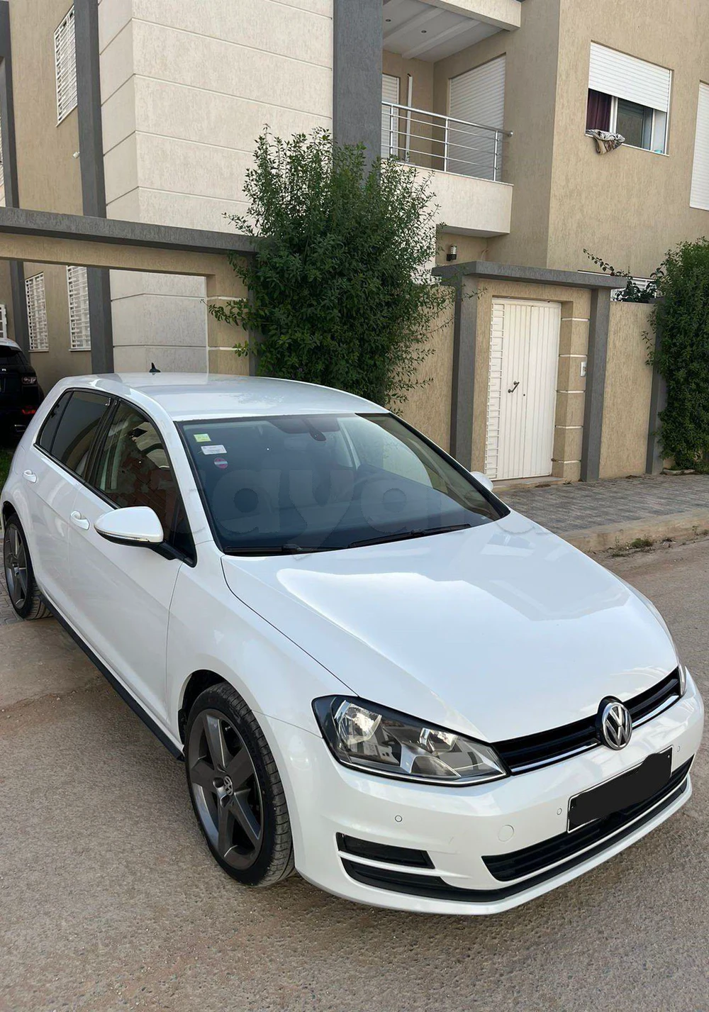 Carte voiture Volkswagen Golf 7