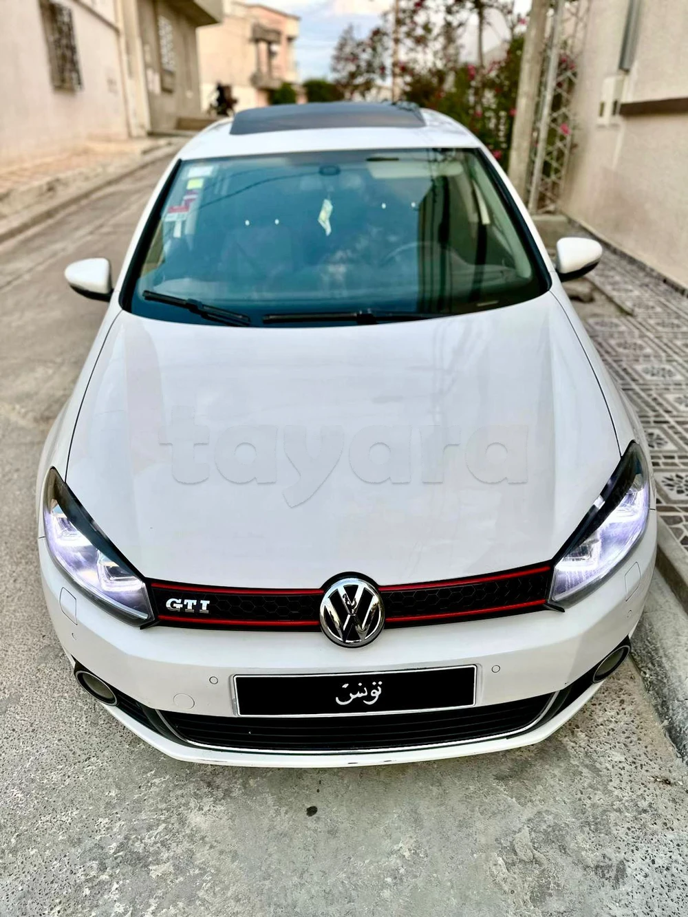 Carte voiture Volkswagen Golf 6