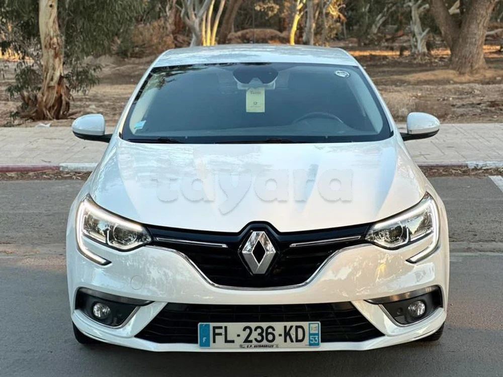 Carte voiture Renault Megane