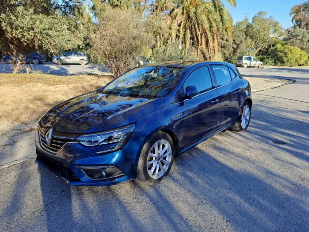 Carte voiture Renault Megane