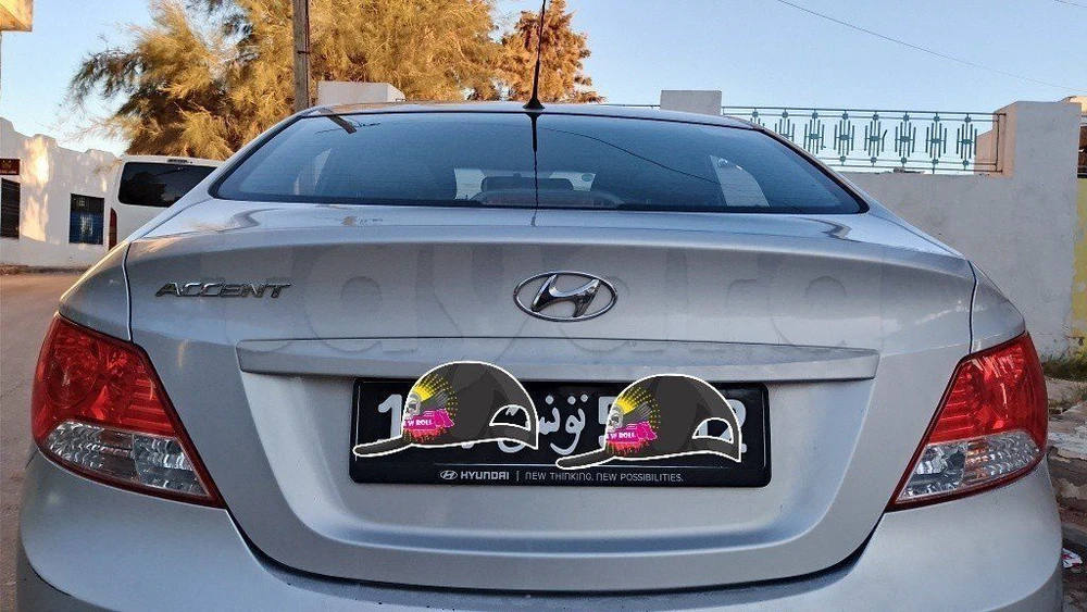 Carte voiture Hyundai Accent