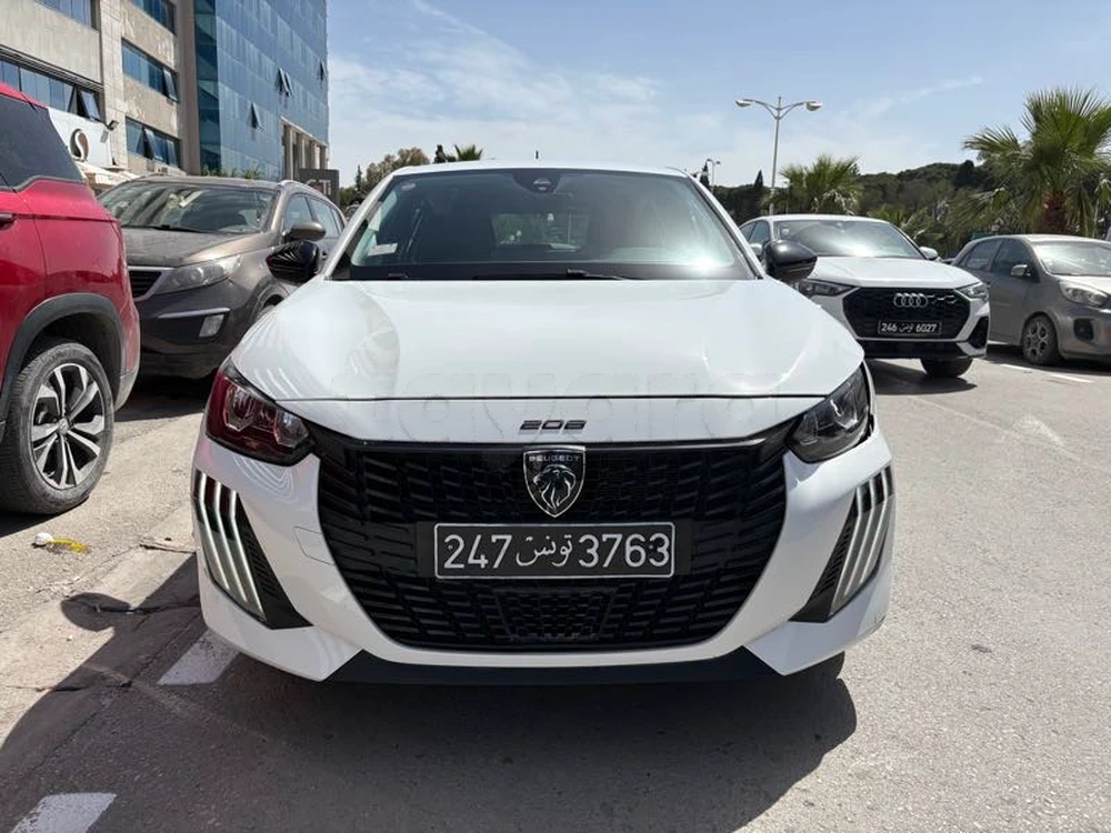 Carte voiture Peugeot 208