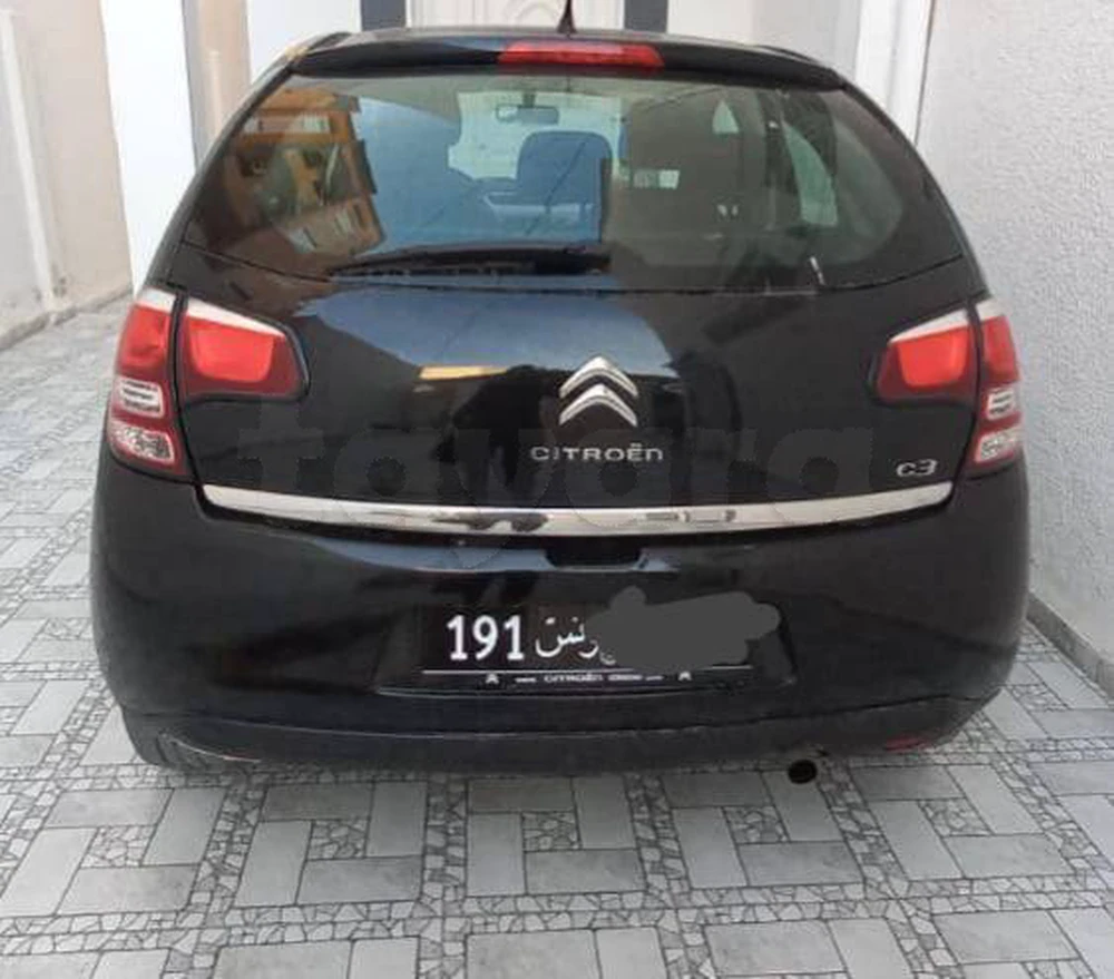 Carte voiture Citroen C3