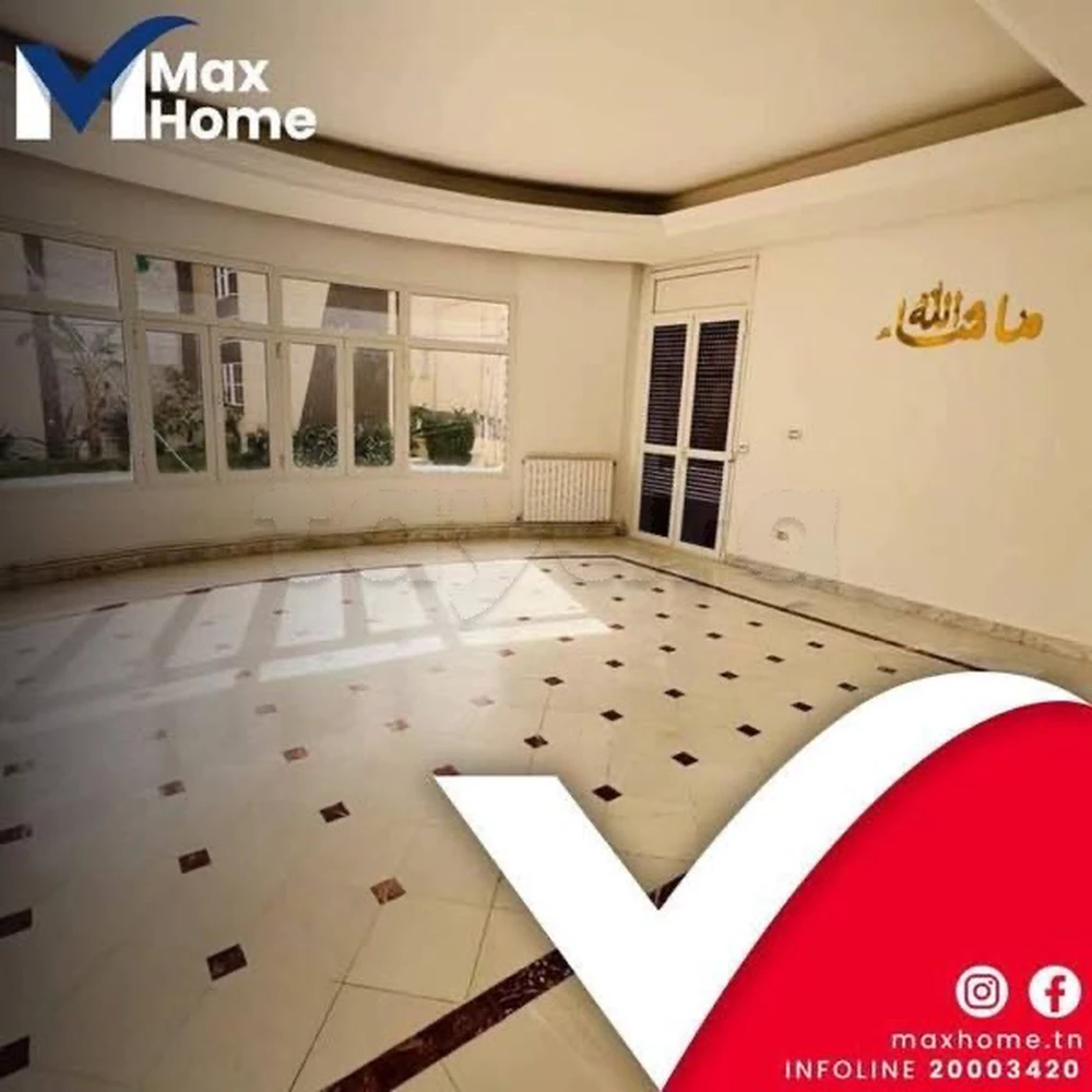 À LOUER UN ÉTAGE DE VILLA S+3 À BOUMHEL