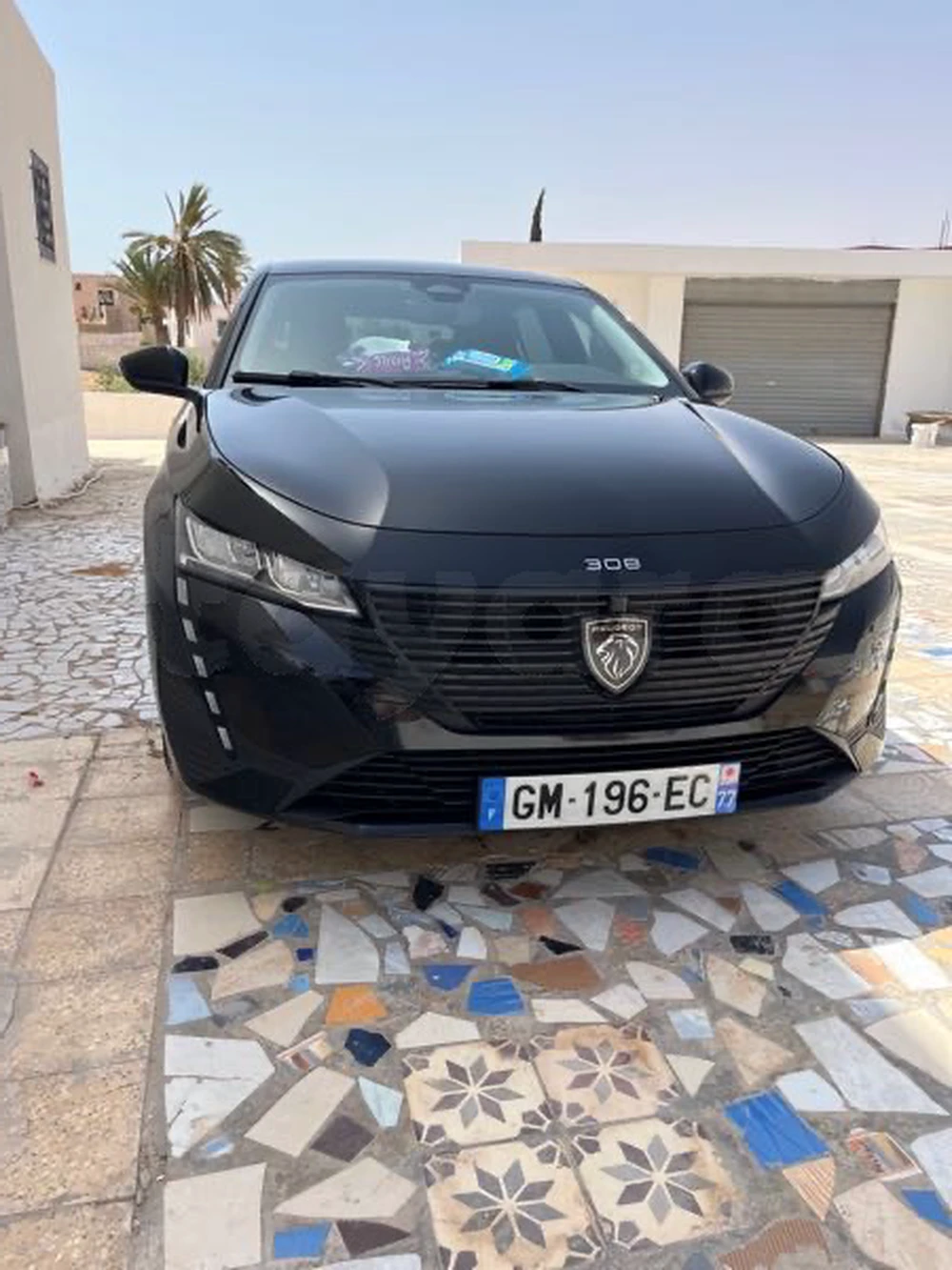 Carte voiture Peugeot 308