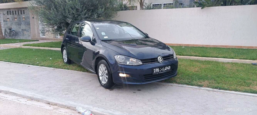 Carte voiture Volkswagen Golf 7