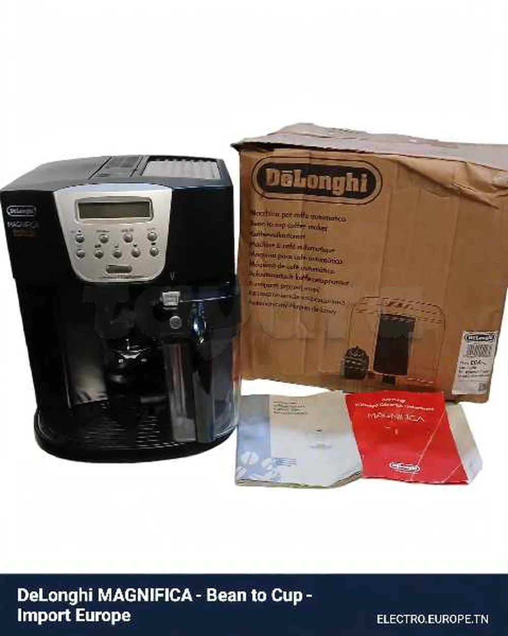 Delonghi magnifeca Bean to cup 🇮🇹
✅ Automatique:moulin intégré
✅ Café en grain/moulu
✅ Mousseur lait:cappuccino