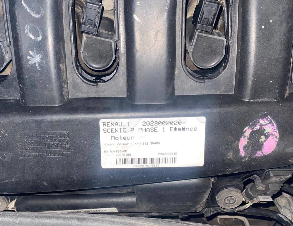 Carte voiture Renault Megane