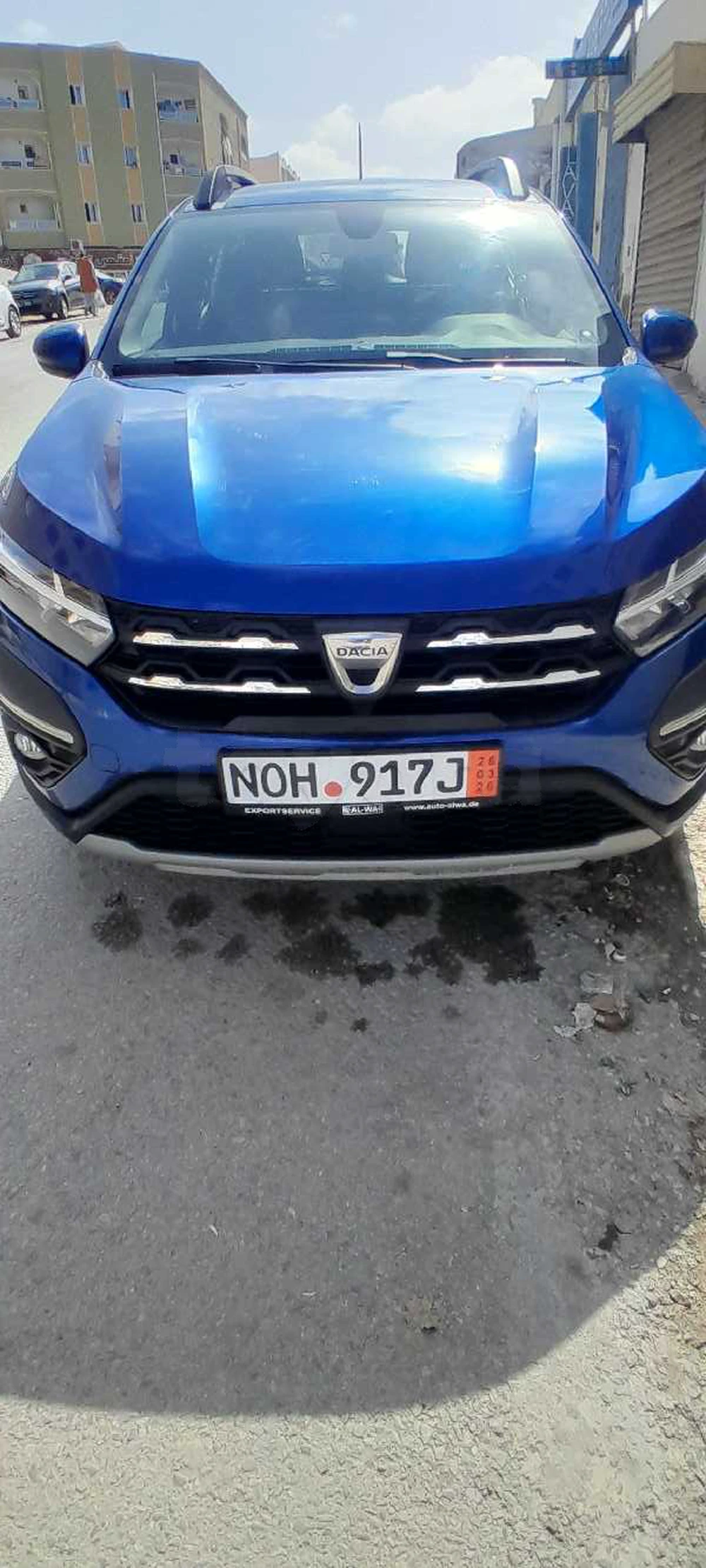 Carte voiture Dacia Sandero