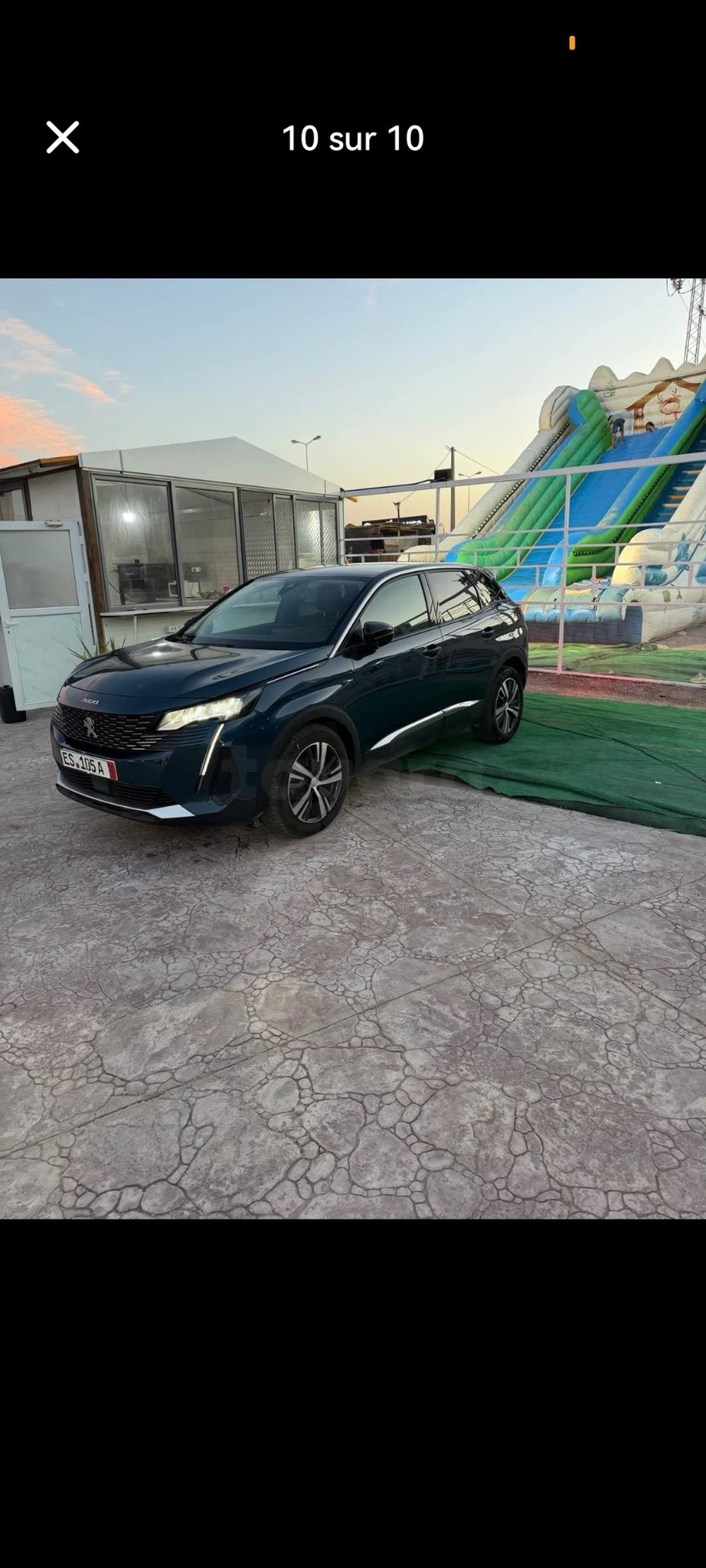 Carte voiture Peugeot 3008