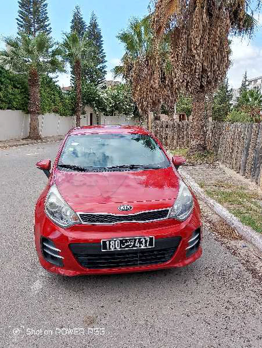 Carte voiture Kia Rio