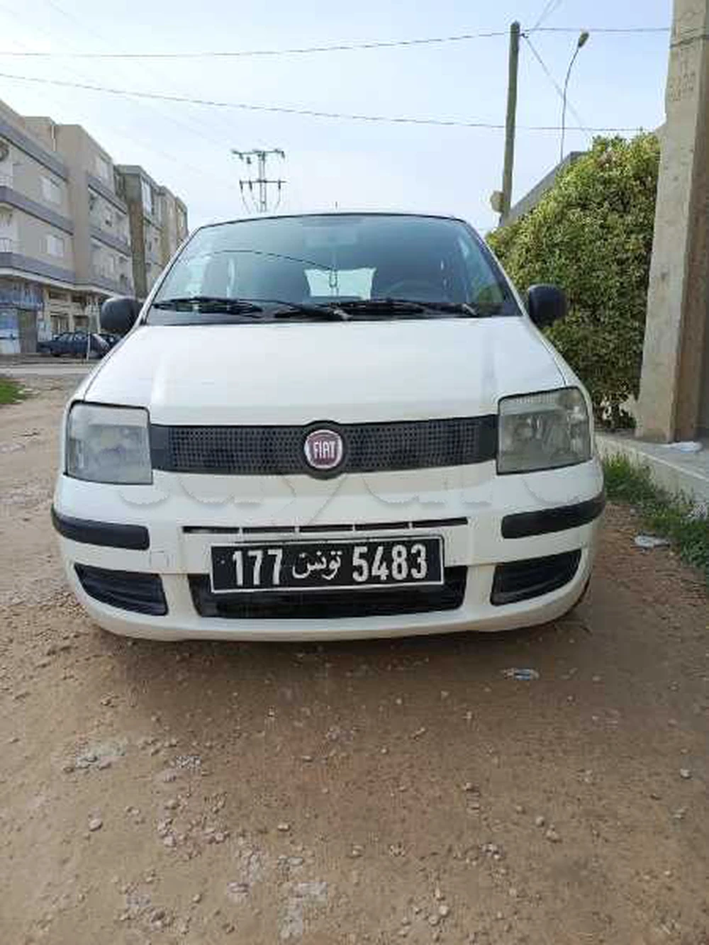 Carte voiture Fiat Panda