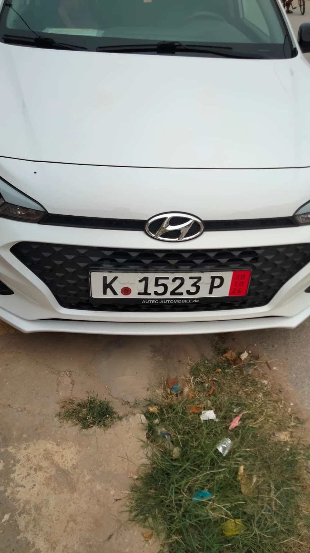 Carte voiture Hyundai i20