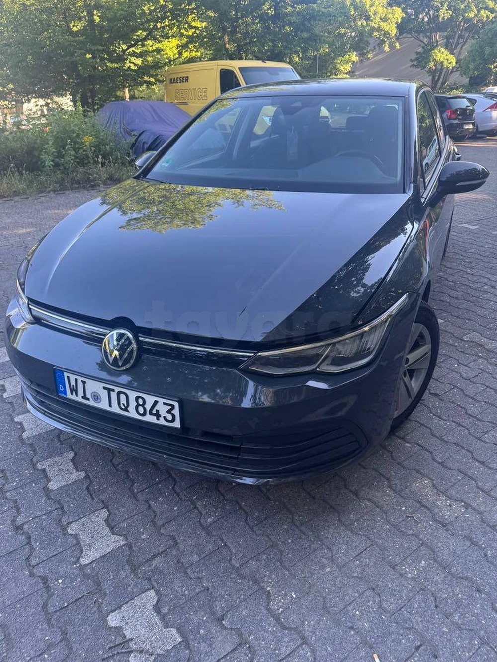 Carte voiture Volkswagen Golf