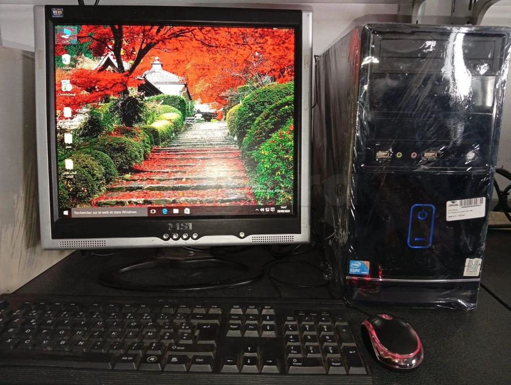 ORDINATEUR DE BUREAU COMPLET INTEL CORE i3-1ere AVEC ECRAN 17"