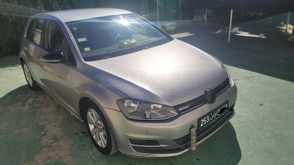 Carte voiture Volkswagen Golf 7