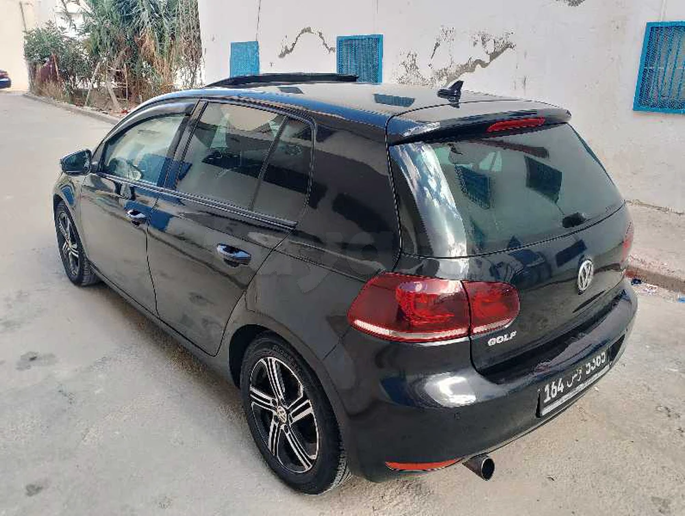 Carte voiture Volkswagen Golf 6