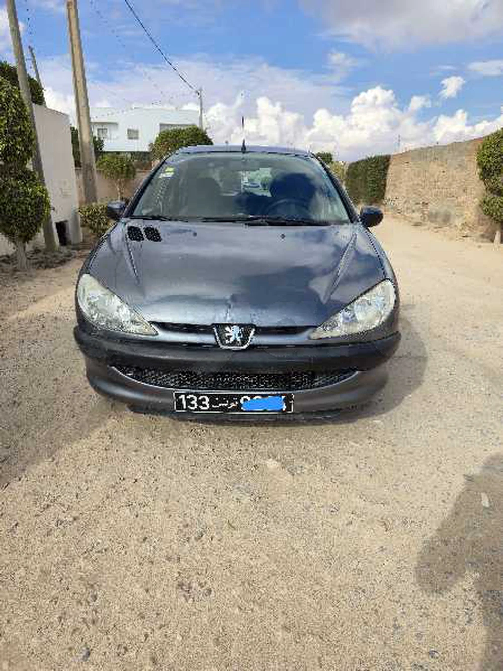 Carte voiture Peugeot 206