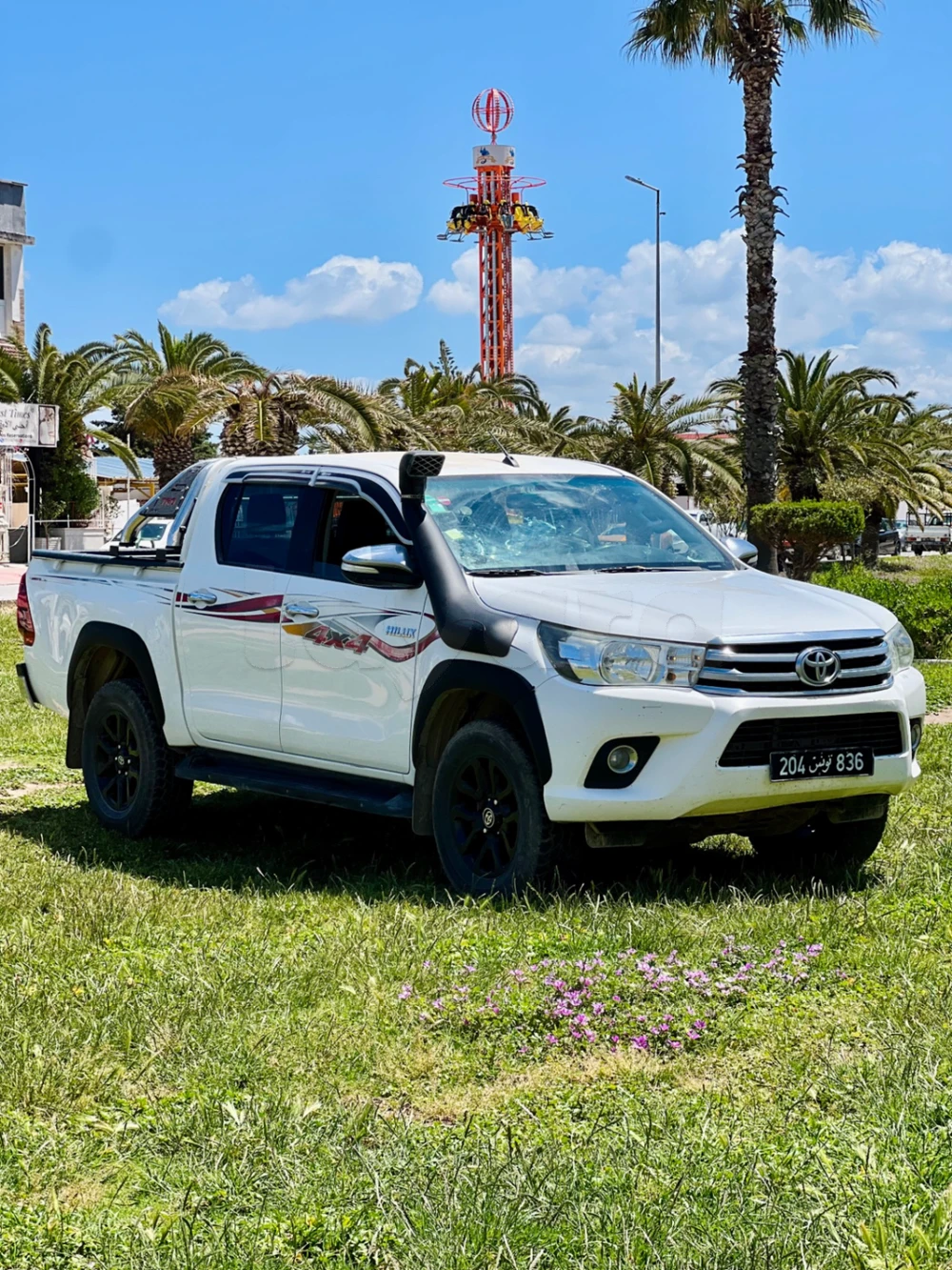 Carte voiture Toyota Hilux