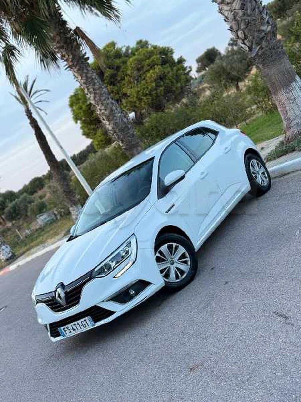 Carte voiture Renault Megane