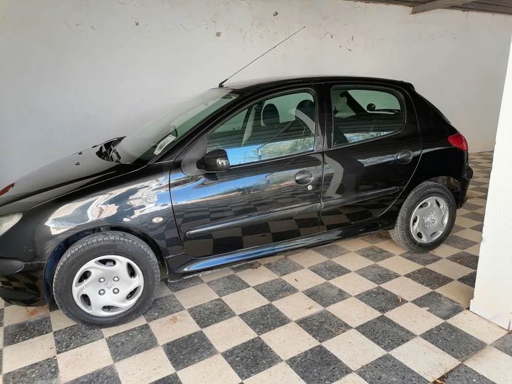 Carte voiture Peugeot 206