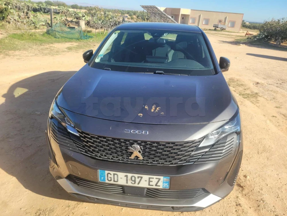 Carte voiture Peugeot 3008