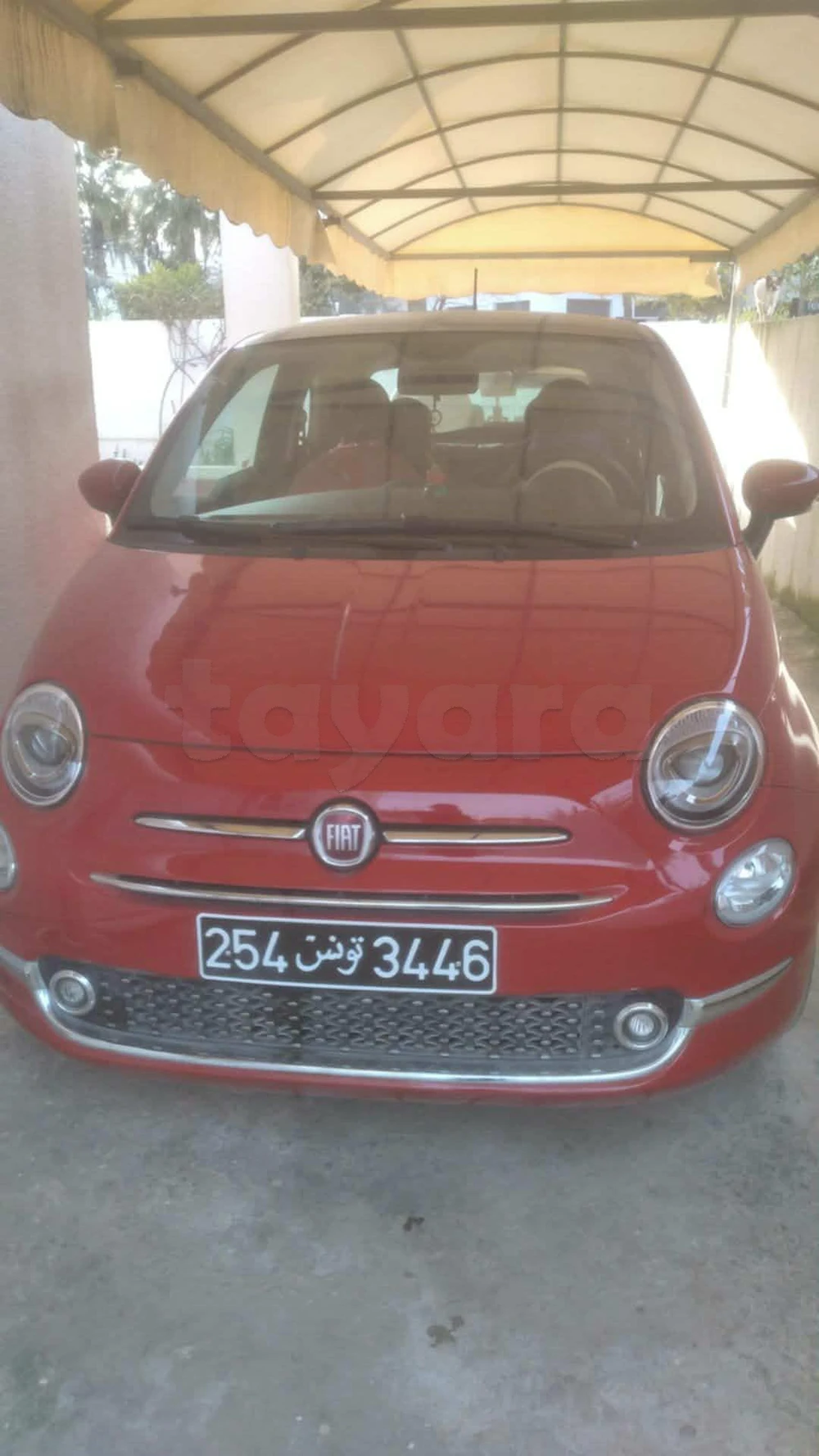 Carte voiture Fiat 500