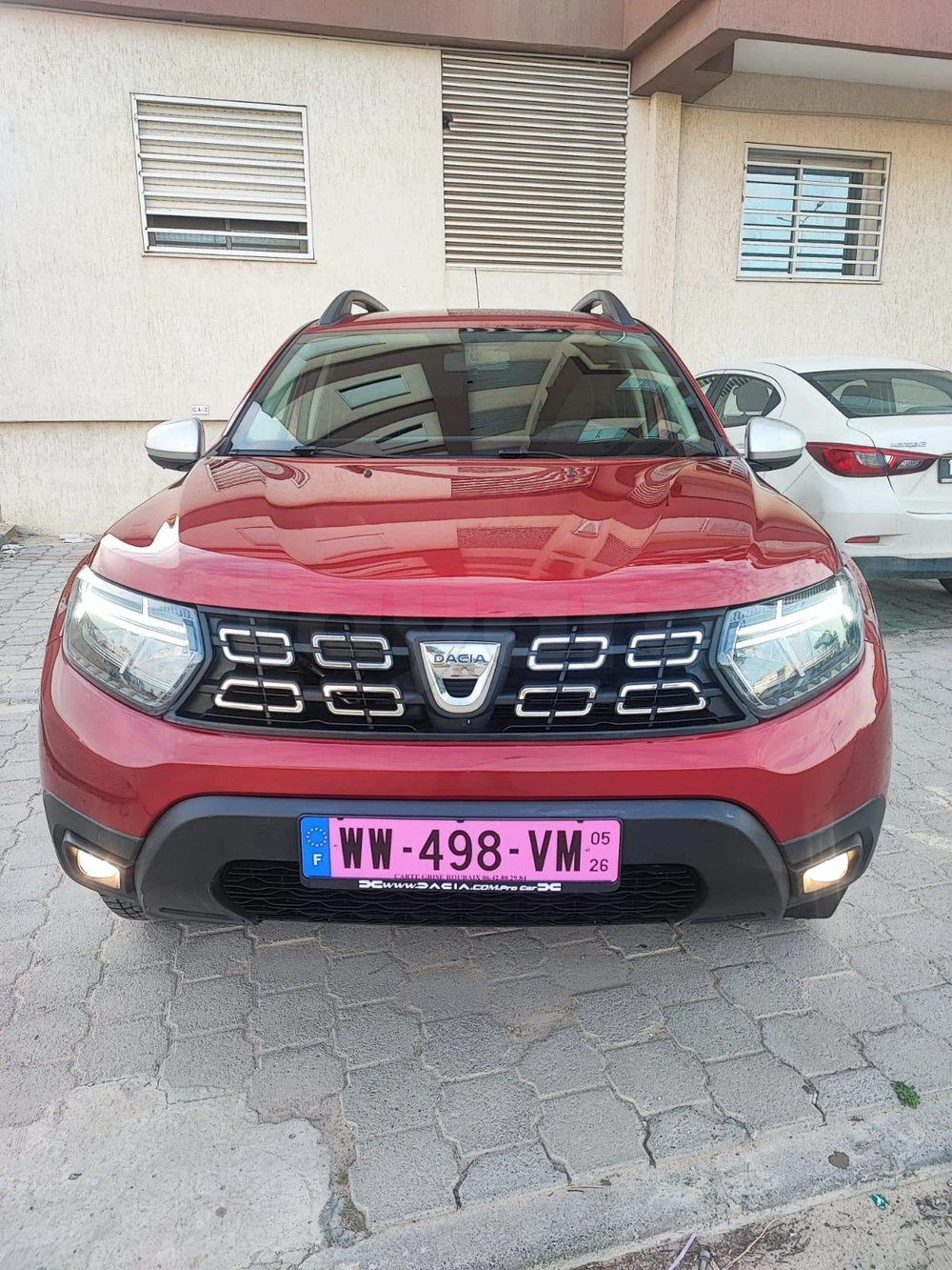 Carte voiture Dacia Duster